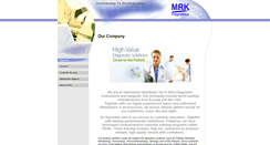 Desktop Screenshot of mrk-diagnostics.com